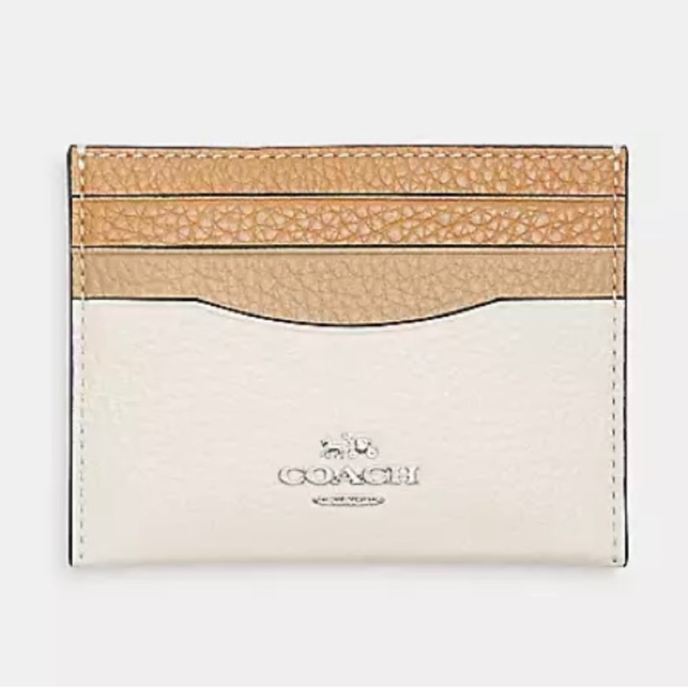 NWT Coach Slim Id Card Case